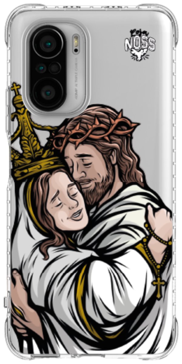 Capinha Para Celular Tudo com Jesus Nada sem Maria