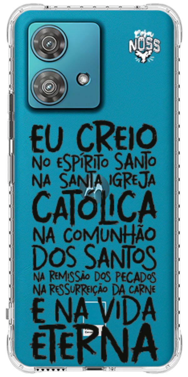 Capinha Para Celular Oração eu Creio