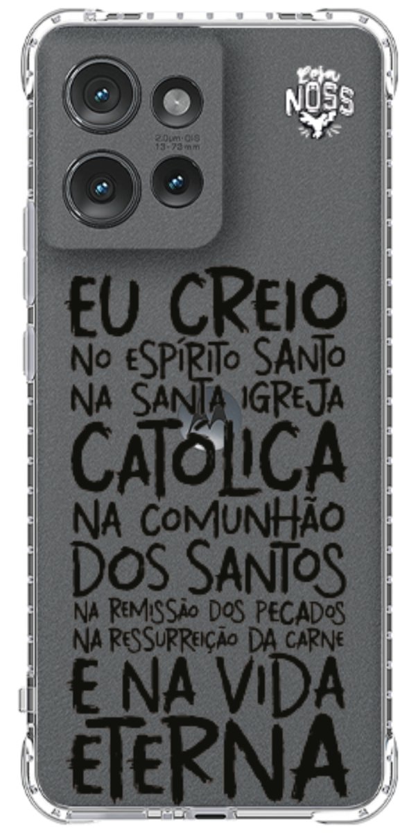 Capinha Para Celular Oração eu Creio
