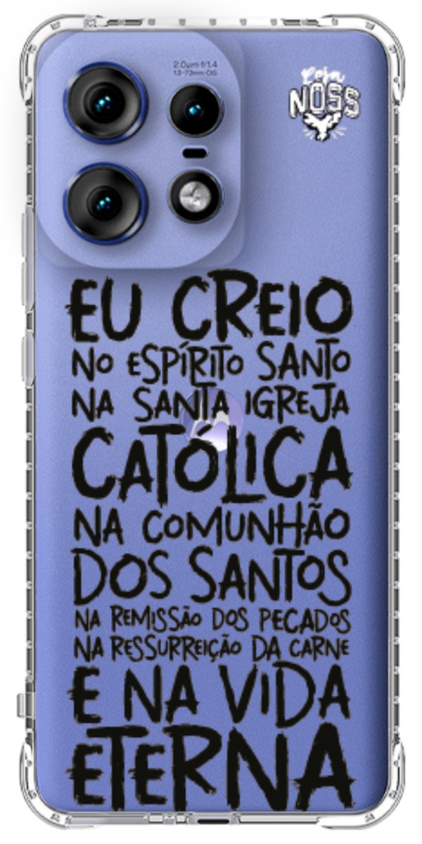 Capinha Para Celular Oração eu Creio