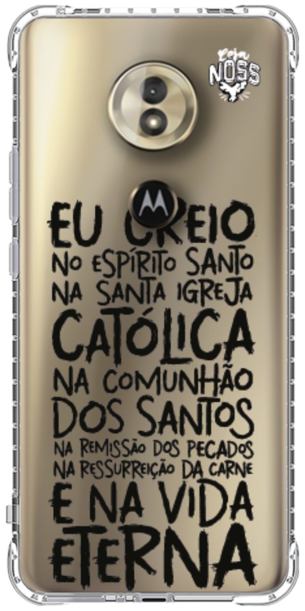 Capinha Para Celular Oração eu Creio