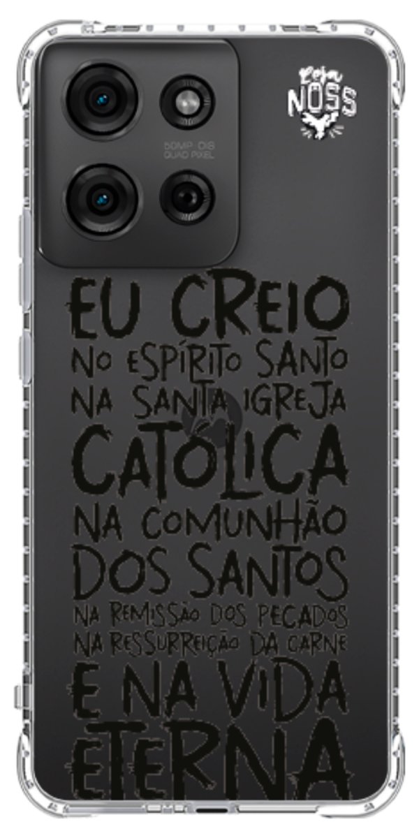 Capinha Para Celular Oração eu Creio