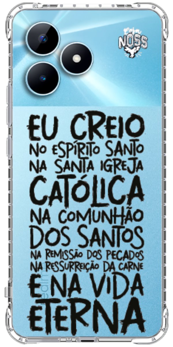 Capinha Para Celular Oração eu Creio