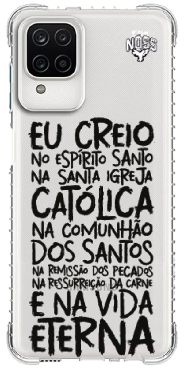 Capinha Para Celular Oração eu Creio