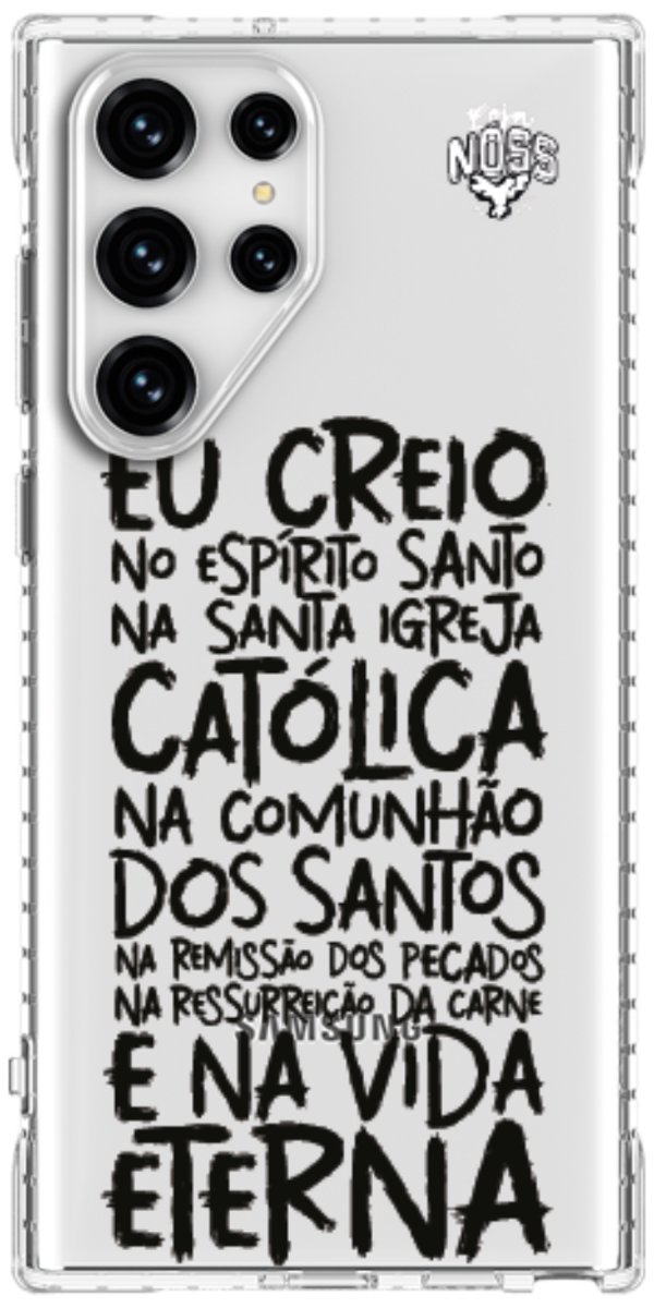 Capinha Para Celular Oração eu Creio