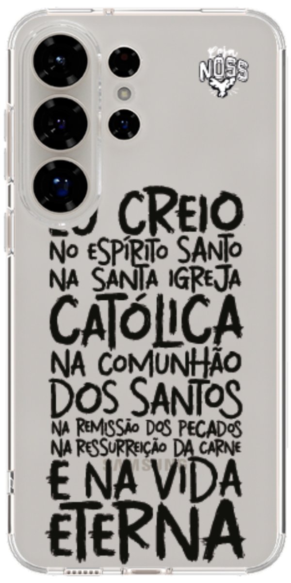 Capinha Para Celular Oração eu Creio