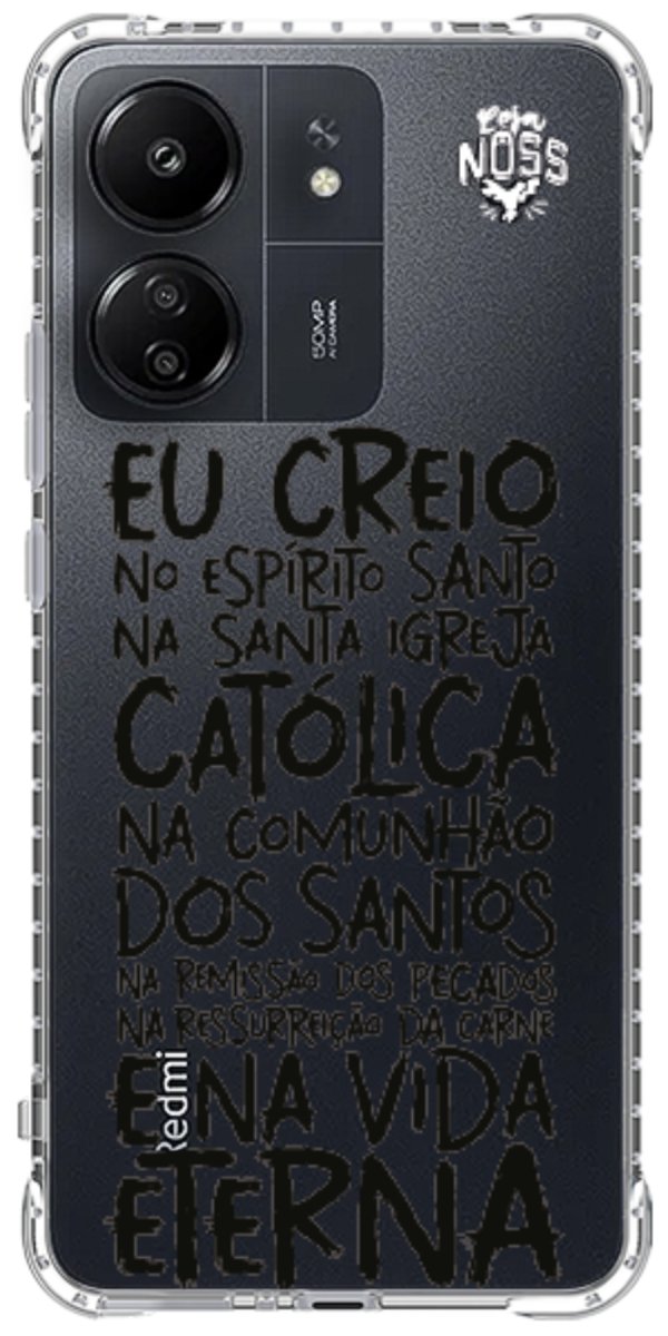 Capinha Para Celular Oração eu Creio