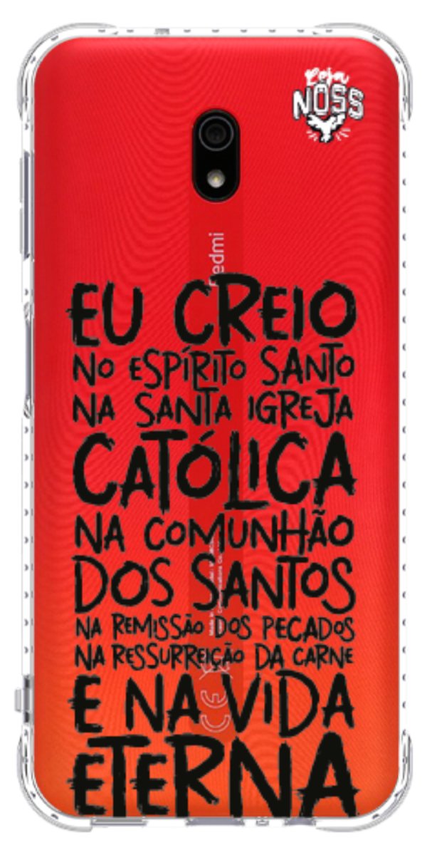 Capinha Para Celular Oração eu Creio