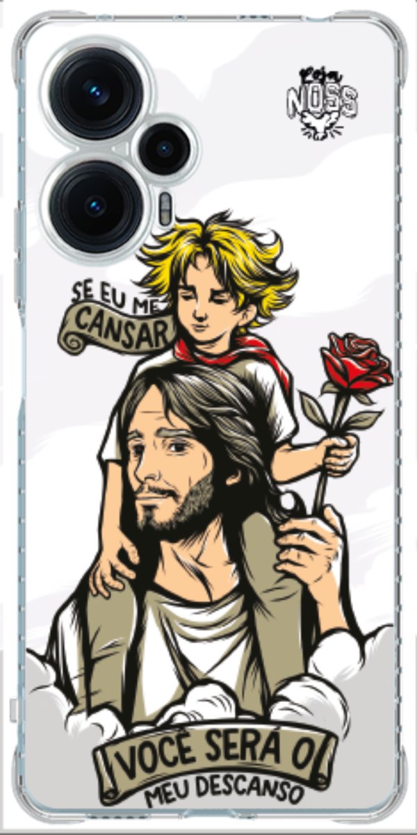 Capinha Para Celular Jesus é Meu Descanso