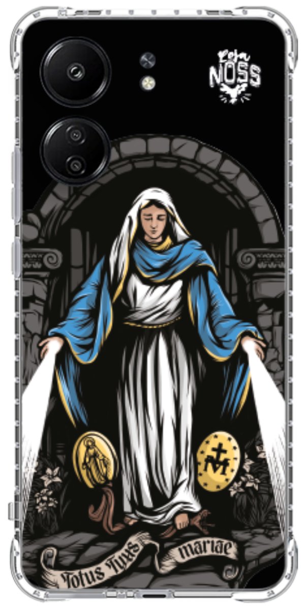 Capinha Para Celular Totus Tuus Maria