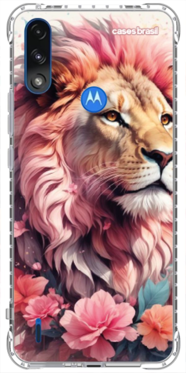 Capinha para Celular Leão Floral