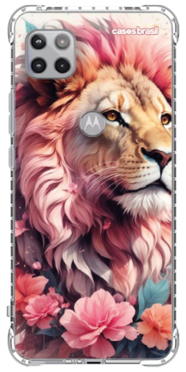 Capinha para Celular Leão Floral