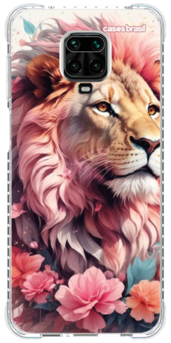 Capinha para Celular Leão Floral